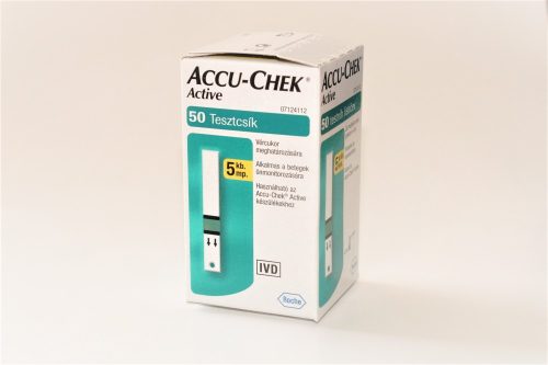 Accu-Chek Active vércukormérő tesztcsík (50db/doboz)